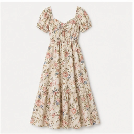 Floral midi dress